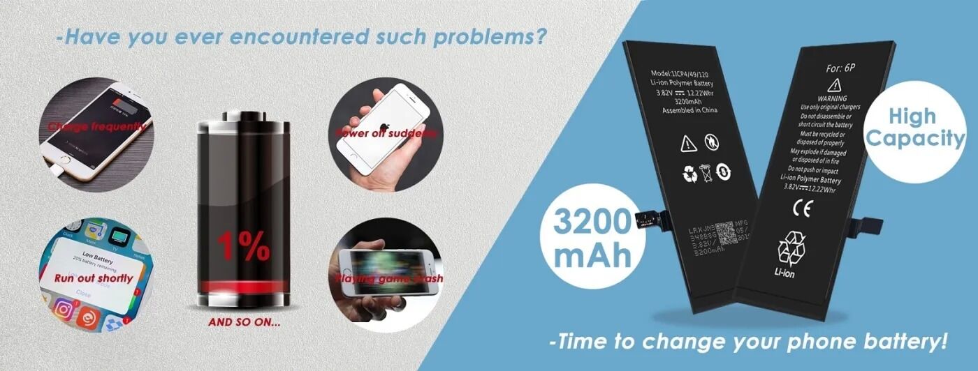 Батарея сотового телефона лития